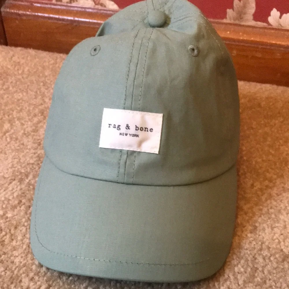 rag & bone New York Sage Green Addison Baseball Cap Brand New w/tags!